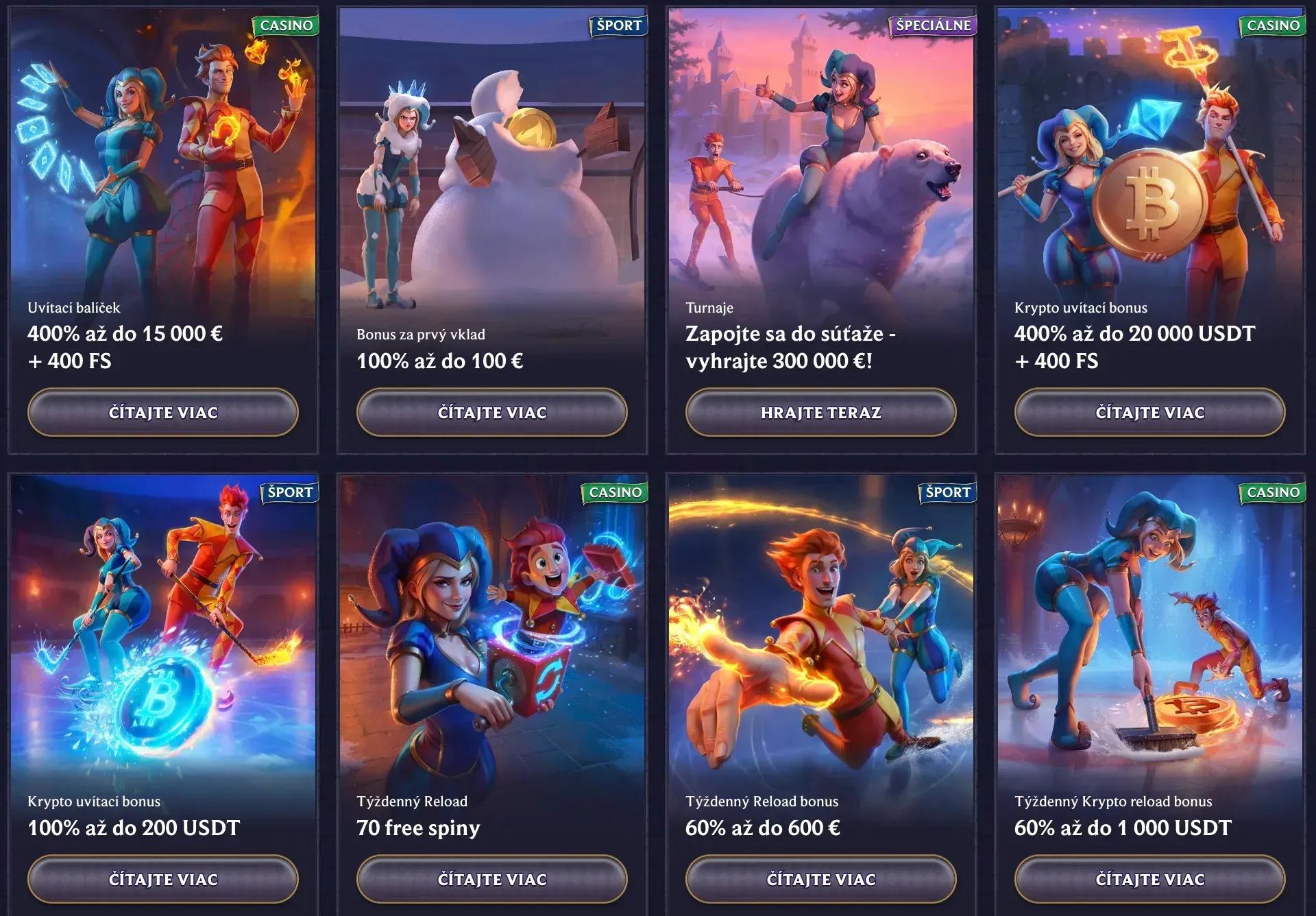 Propagácie v Lolajack casino